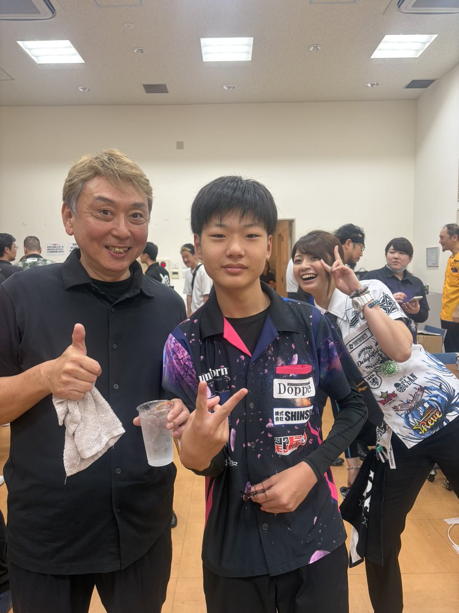 porimsk's tweet photo. 今日はセルフィッシュ杯🎯

一つでも多く🔥
頑張ります💪@do_and_yudai 

＠UnicornDartsJP @Lstyle_Japan @ossan_kt https://t.co/CQtGycgYTl