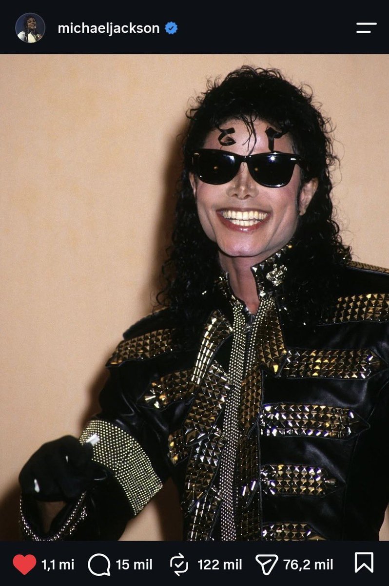 chartradar_'s tweet photo. The birthday post on Michael Jackson’s Instagram page got over one million likes in less than 24 hours. https://t.co/RBBhhO0RFG