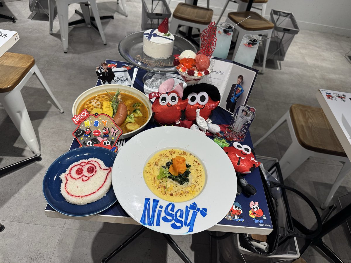 ronapon1114's tweet photo. NissyCafe2026
可愛すぎて幸せ空間でした💋
特典1種類だったのだけ残念😭
#Nissy #NissyCafe https://t.co/ZapMC5lO4F