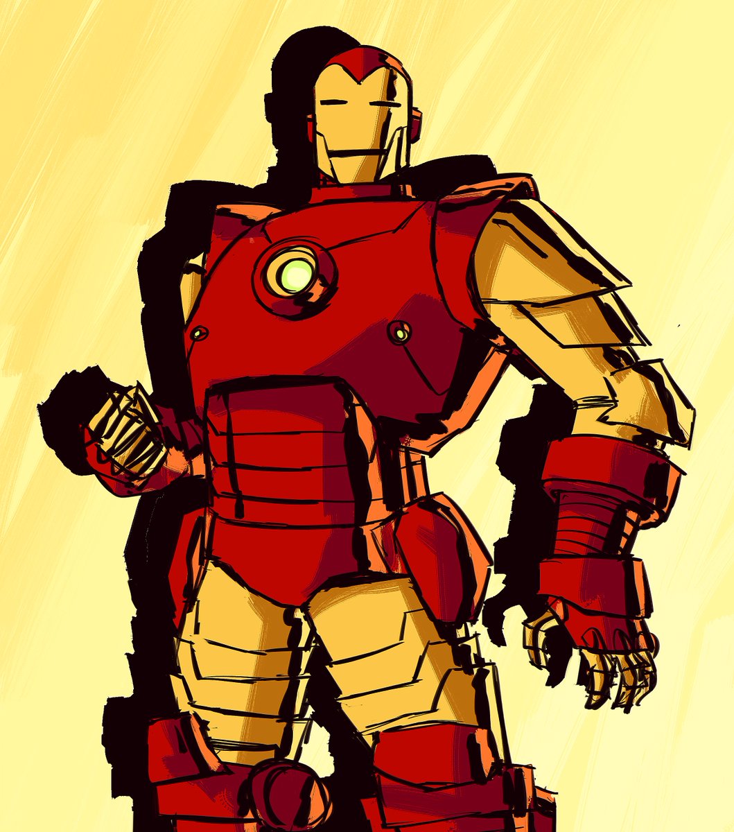 suzzsocks's tweet photo. All that ironman talk recently got me in the mood to draw him https://t.co/IL1HPoERfx