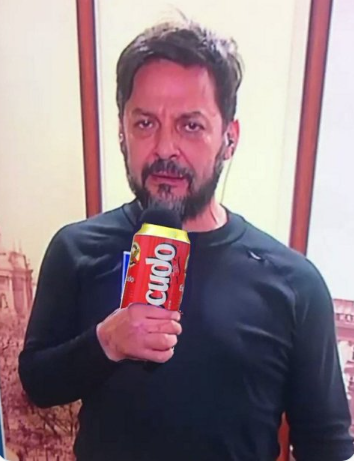 Iherreraa's tweet photo. Cerveza Escudo, nuevo auspiciador de Rafael Cavada https://t.co/BhnIpRuPWb