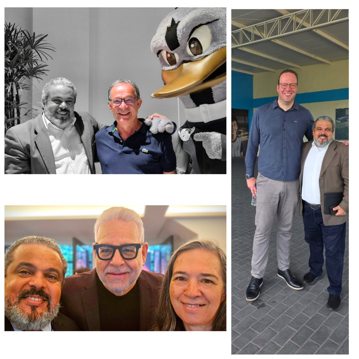 MarceloAlves70's tweet photo. Amigos de longe...
Pr. Paulo Martini, Dr. Ricardo Rossi e Dr. Ledimar Brianezi. https://t.co/9RqGlLEahM