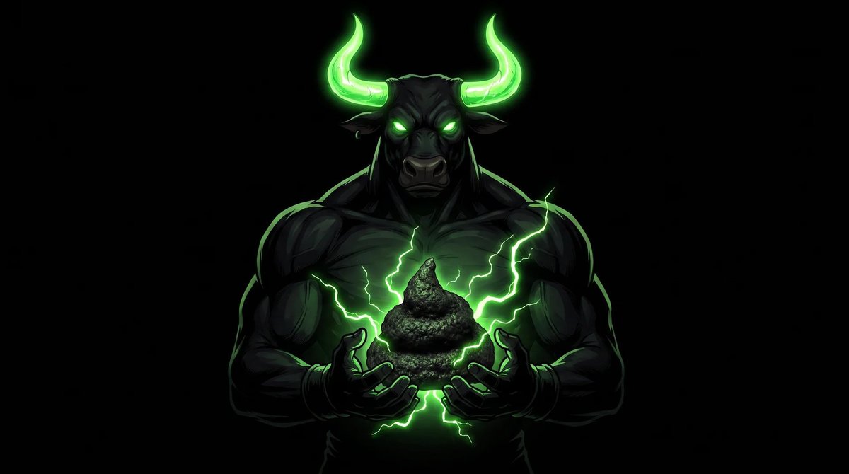 _Greenhornet's tweet photo. $BULLSHIT sitting around $5M MC. 

and you really think this can’t randomly send to $15mil–$20mil mc? 

memecoins are full of surprises

ansem already mentioned $BULLSHIT , and we know he’s holding a bag too

one giga candle and this thing changes fast
could happen today
could happen tomorrow

i’d rather accumulate before the crowd starts FOMOing.

NFA/ DYOR