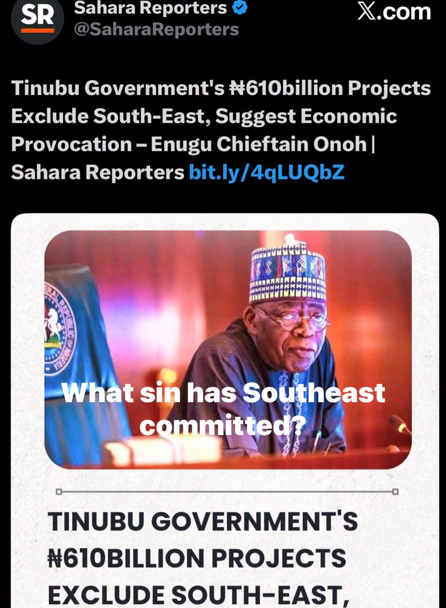 AloyEjimakor's tweet photo. Press Release: 29th August 2026

RE: Deplorable Access Roads Into the South-East

The Igbo Community Association (ICA) FCT draws the urgent attention of the Federal Government to the critical and deplorable state of federal road networks connecting the South-East geopolitical zone to the rest of the country.

​For successive administrations, key arterial routes linking the South-East to the South-West, North-Central, and South-South regions have deteriorated into death traps. Motorists and commuters continue to endure severe gridlock, destruction of vehicles, loss of lives, and heightened security risks.

​A striking case in point is the Benin-Agbor-Asaba corridor—a vital arterial gateway linking the South-West and South-East. 

Despite initial public pushback and political friction when concerns were raised over this route, recent events and public outcry eventually led the Minister of Works, Engr. David Umahi, to inspect the corridor and offer an apology to stranded motorists for the severe hardship caused by the failed sections. While we acknowledge the Minister’s recent intervention, this situation underscores a broader, systemic issue: critical transit routes leading into the South-East are routinely neglected until they reach catastrophic levels.
  
​As the Yuletide season approaches—a period characterized by high-volume travel across the country—it is imperative that the Federal Ministry of Works prioritizes immediate rehabilitation of these federal corridors. Restoring these roads is essential not only to prevent avoidable road casualties but also to mitigate security vulnerabilities facing travelers.

​The Igbo Community Association (ICA) FCT, speaking on behalf of Igbo residents in the Federal Capital Territory, calls on the Federal Government to ensure fairness and equity in the allocation of national infrastructure resources. 

South-Easterners are equal stakeholders in the Nigerian project and deserve safe, accessible, and functional federal road networks.

​The ICA remains steadfast in its commitment to protecting the dignity of the Igbo-speaking people while advocating for infrastructure development that serves all Nigerians.

​Signed:

​Engr. (Nze) Ikenna Ellis-Ezenekwe
President General, Igbo Community Association (ICA) FCT

​Mazi Chinwoke Emmanuel Onah
Secretary General, Igbo Community Association (ICA) FCT
​Media 

Contact: 0813 669 7979.