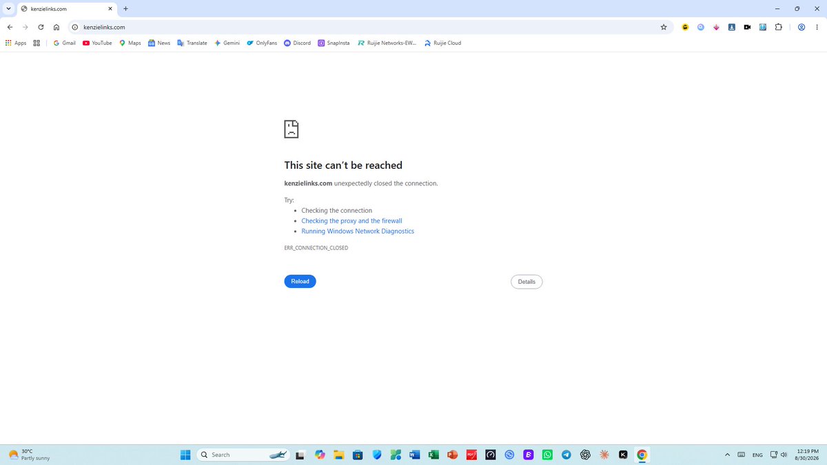 EnricSadman's tweet photo. Hi @kenziemadisonxx, just wanted to let you know that your bio link site (https://t.co/jc85eKOtrb) seems to be down and hasn't been working for about a month now. Could you please check into it and get it fixed when you get a chance? Thanks! https://t.co/gN7kvH25lQ
