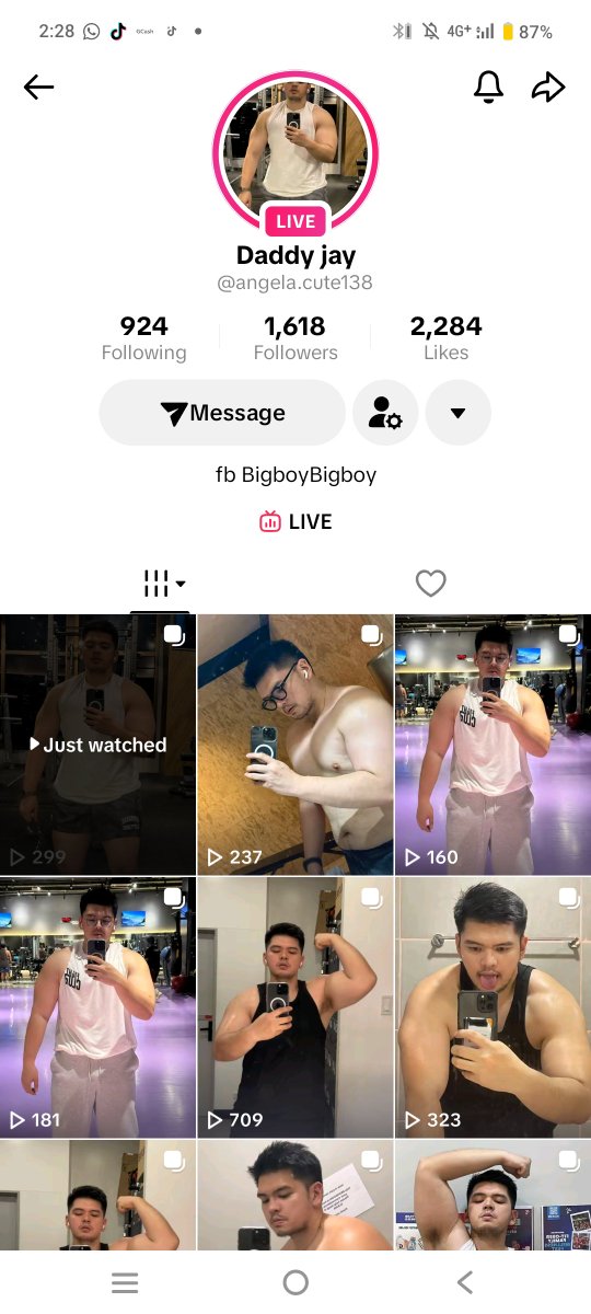 malibog1442's tweet photo. @kingdc012 Someone is using your pics to ask money in tiktok live https://t.co/KvuFfNzd6s