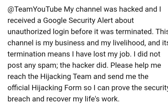veyavlogson1's tweet photo. @TeamYouTube https://t.co/jBhPqheDax