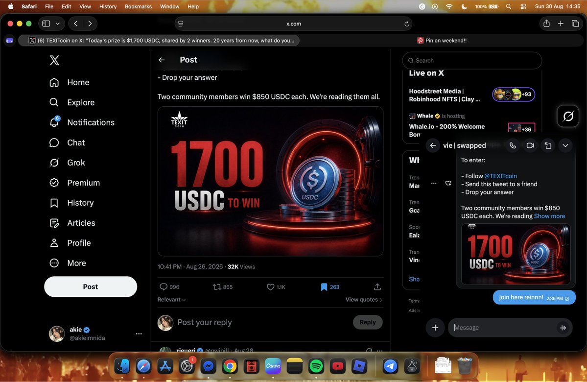 akieimnida's tweet photo. @TEXITcoin i hope crypto is known as something safe, trusted, and reliable, not something people automatically associate with scams, but a technology people can confidently use every day. https://t.co/hcH5DVak0O