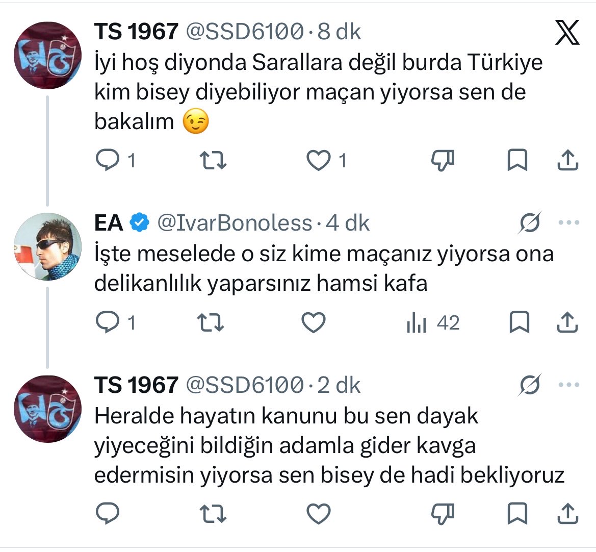 IvarBonoless's tweet photo. 😂😂😂😂
Olum siktir git benidemi vursunlar postu hiç olmamış olsa bu hamsi o post olurdu https://t.co/l0VkseA31H