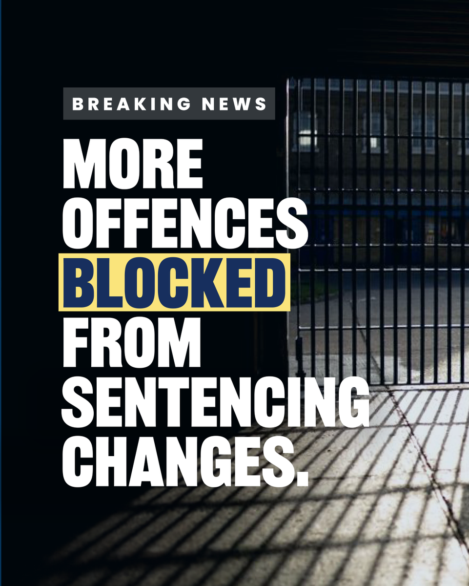 MoJGovUK's tweet photo. More offenders will now stay behind bars for longer. 

Prime Minister @andyburnham and Lord Chancellor @AlexJJNorris, block manslaughter, death by drink or dangerous driving and historic child sex offences from sentencing changes.  

https://t.co/UMwPW56lKS https://t.co/6LaJp2QuSa