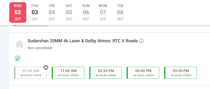 kalyan__cult's tweet photo. Kalyan adda sudharshan 35mm bookings opened! 

9:30Pm - celebrations show, grab your tickets soon cross roads lovers🥁🔥 https://t.co/O1p8q26P5q