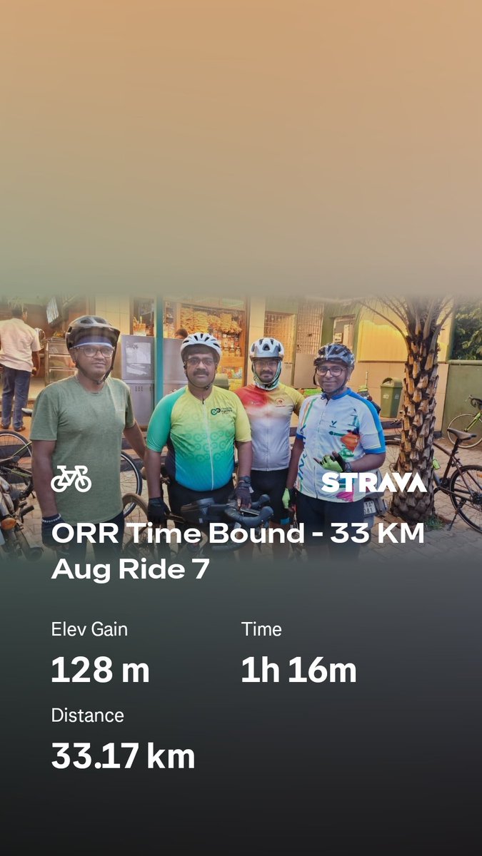 TagOptimus's tweet photo. Check out this week's activity on Strava:
Mon - 35 KM Ride
Wed - 10k Jog
Sun - 10k Jog
#runlocal #5kjog #10kjog
3) Aug 2026 - 6 Jogs
2) Jul 2026 - 4 Jogs
1) Jun 2026 - 3 Jogs
https://t.co/i2wixxGhBb https://t.co/a2j5lUyXpc