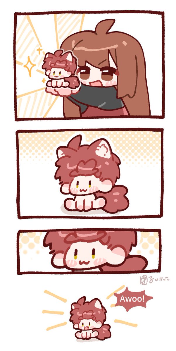 tuanzi_a's tweet photo. 这是世间最凶猛之物，你敢和他对视三秒吗？(｡ I  w  I ｡)
#Valko #敖尹 https://t.co/cafoYsbW4L