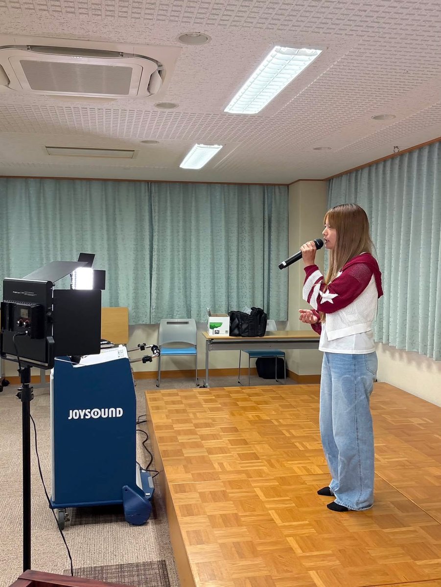 Rio110961's tweet photo. 昨日は海津カラオケ大会ありがとうございました😭
凄く良い経験ができました✨
また挑戦します❣️ https://t.co/J4Imr06VQW
