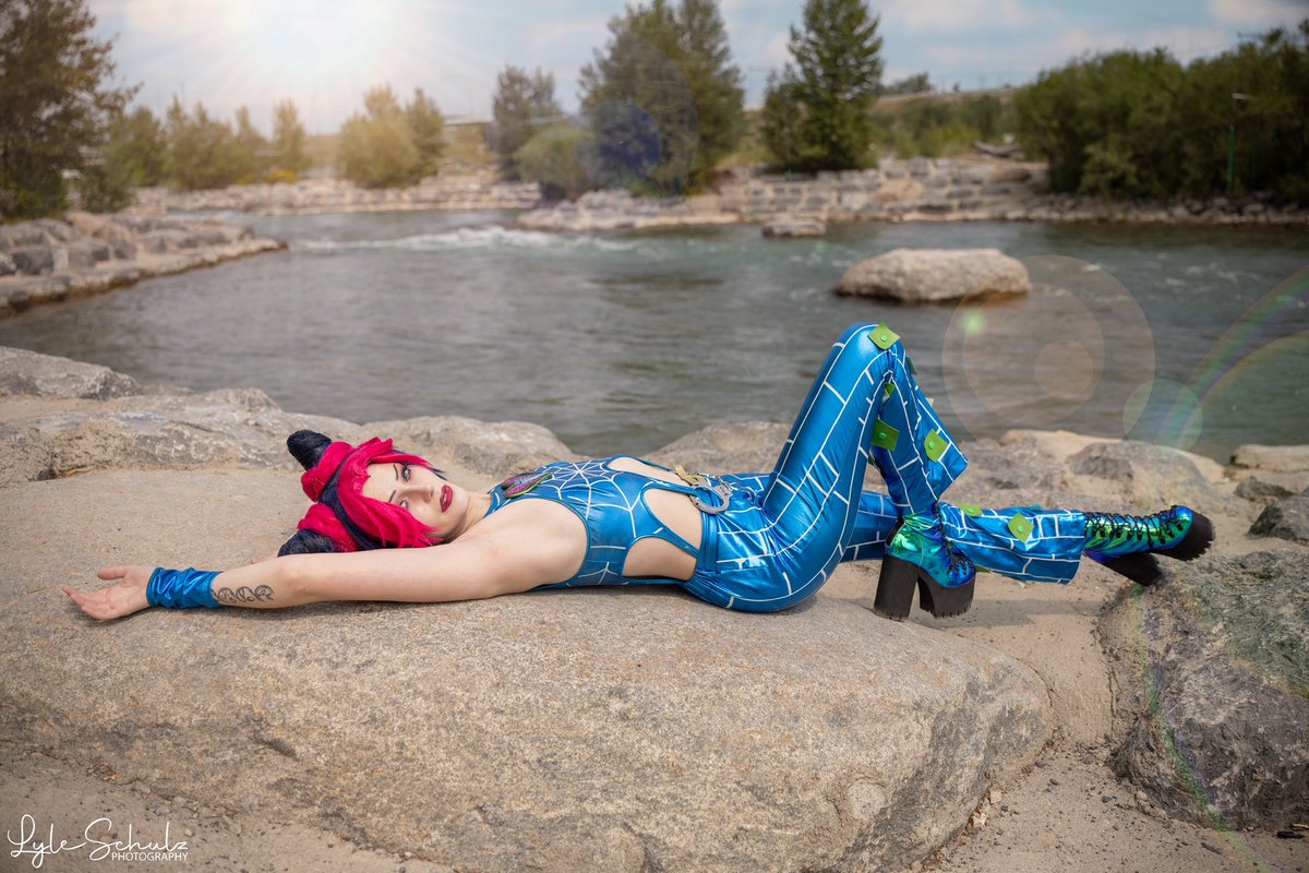 feralmans's tweet photo. 🦋💚
#jolyne #jjba #jjbacosplay #cosplay #jolynecosplay https://t.co/vCkqgOg67z