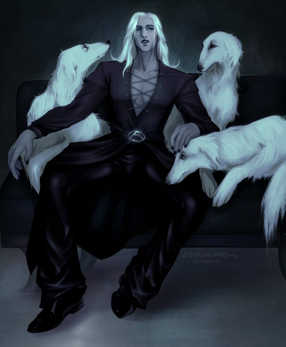 vessinian's tweet photo. You can see four greyhounds here
#Abbacchio
#jjba https://t.co/XgBzP29HV9