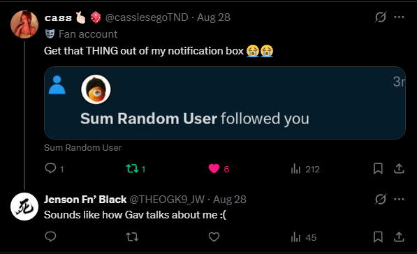 GAshtonComet's tweet photo. Please do not entertain this person or atleast do not bring this guy up with me, this behavior is frankly weird and makes me uncomfortable with several mentions of me in unrelated tweets and what feels like borderline stalking of my account. https://t.co/rNOzlR1DBn