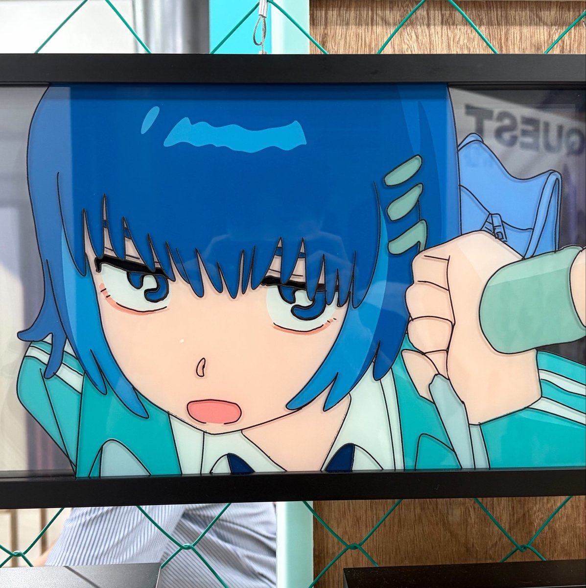 Dec0028's tweet photo. ニラちゃんキラちゃん見てきた。ポスターも買った。
#POP_QUEST https://t.co/5OALYsCncH