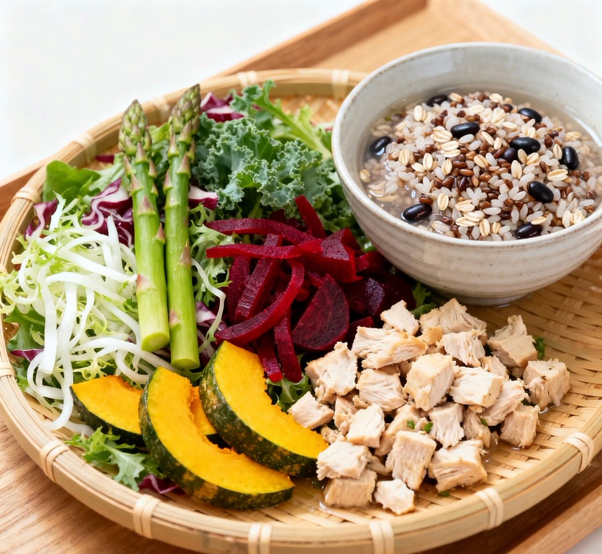 lizarraga_nat's tweet photo. Quick u0026 tasty low-cal lunch: Grilled chicken with roasted broccoli u0026 quinoa—high protein, fiber-packed, keeps you full all afternoon!， https://t.co/TsPmCUV69l