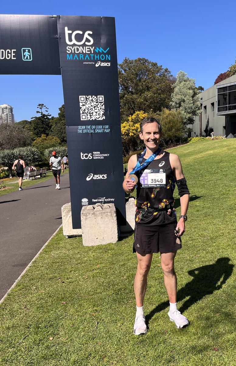 ALeighMP's tweet photo. Sensational day for the Sydney Marathon. Proud to run as a supporter of Rob de Castella's Indigenous Marathon Foundation, which does amazing work developing the next generation of First Nations leaders. #auspolrunners https://t.co/S9QfCB3iLc