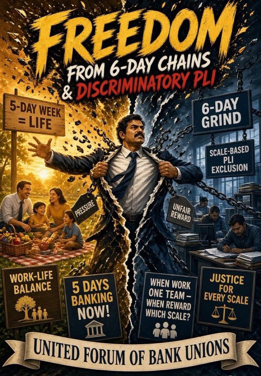 suchithraraj's tweet photo. #5DayWeekandFairPLI https://t.co/L1BtxN7V2U
