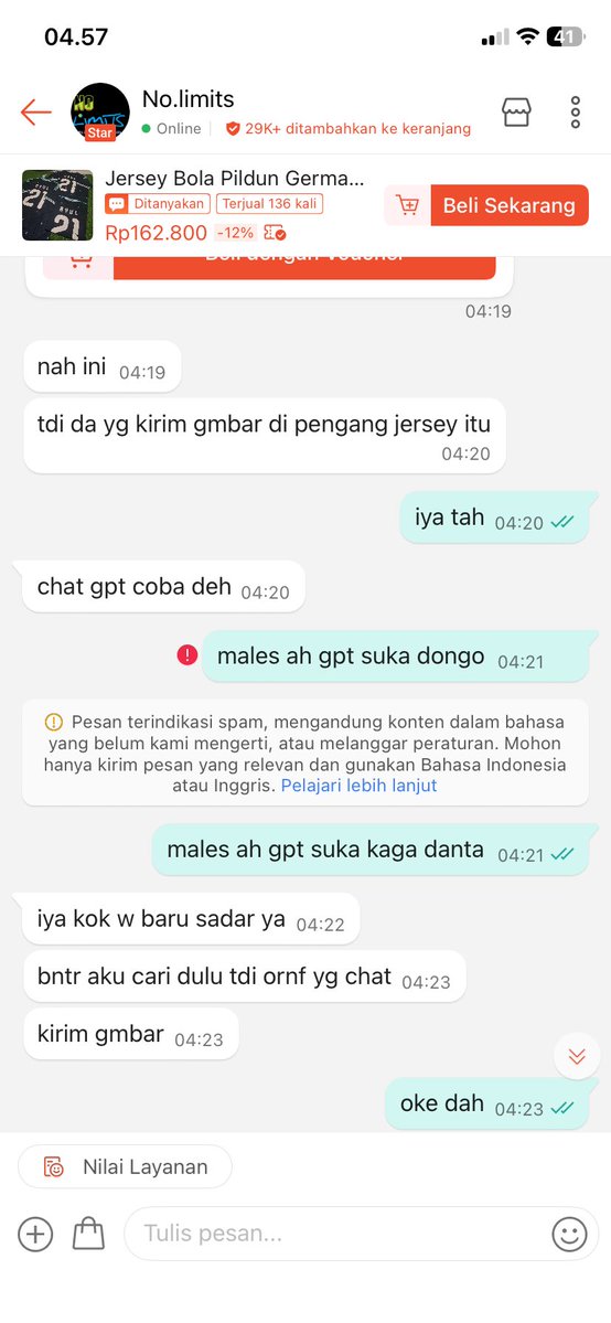 naiyulllll's tweet photo. INI KAN YANG LU PADA MAW😭
NGAKU NIH OHYULDAN YANG MANA SATU YANG MINTA JERSEY INI, BELI CEFFFAATTTTTT https://t.co/aS4ghjEv7s