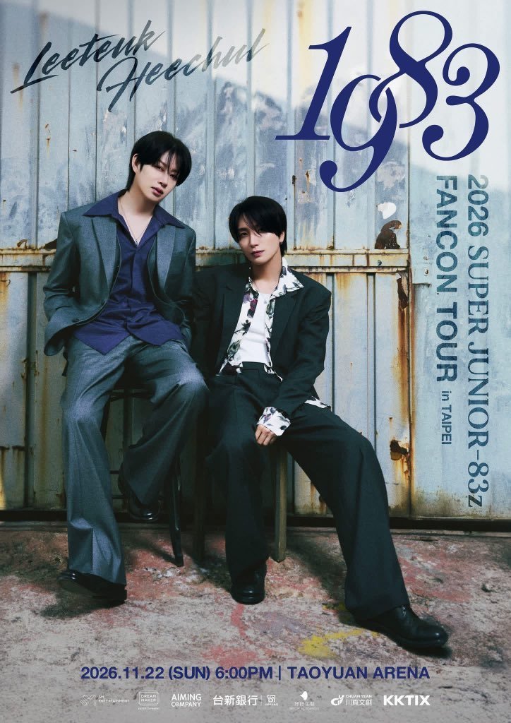 Jaccy200's tweet photo. 🎫【WTS｜2026 SUPER JUNIOR-83z FANCON TOUR [1983]
IN TAIPEI 🇹🇼🪩】

📍 Taoyuan Arena｜TAIPEI, TAIWAN 🇹🇼

📅【공연 일정】
▫️ 2026.11.21（토）
▫️ 2026.11.22（일）추가 공연

🎟️ OPTIONS
◆ 11/22｜6580 구역｜5~10열 이내
◆ 11/22｜6580 구역｜Random

🎤 SUPER JUNIOR-83z 타이베이 팬콘
티켓 대행 및 선호 좌석 상담 접수 중! 💌
🌐 일본 및 해외 ELF분들의 문의 환영
🔍 추가 공연 전방 구역을 우선적으로 확인
🎟️ 1매부터 여러 매까지 상담 가능

🌟 희망 공연일・좌석・매수・예산에 맞춰 안내
📌 [1983] 타이베이 공연 티켓을 찾으시는 분께 원하시는 조건을 기준으로 안내드립니다

📩 DM 문의 시 아래 내용을 남겨주세요：
▫️ 희망 공연 날짜
▫️ 원하는 좌석 구역
▫️ 필요한 티켓 수량
▫️ 희망 예산

💰 즉시 결제가 가능하신 분을 우선적으로 안내해드립니다.

📩 LINE: https://t.co/59G5rlzQwz
🆔 harutix

#SUPERJUNIOR #슈퍼주니어 #SUPERJUNIOR_83z #슈퍼주니어_83z #SUPERJUNIOR_83z_1983 #타이베이공연 #타이베이팬콘 #대만콘서트 #スーパージュニア #スジュ #SUPERJUNIOR티켓 #KPOP티켓 #티켓대행 #타이베이대행 #티켓팅대행 #대리티켓팅 #해외티켓 #ConcertTickets #WTS