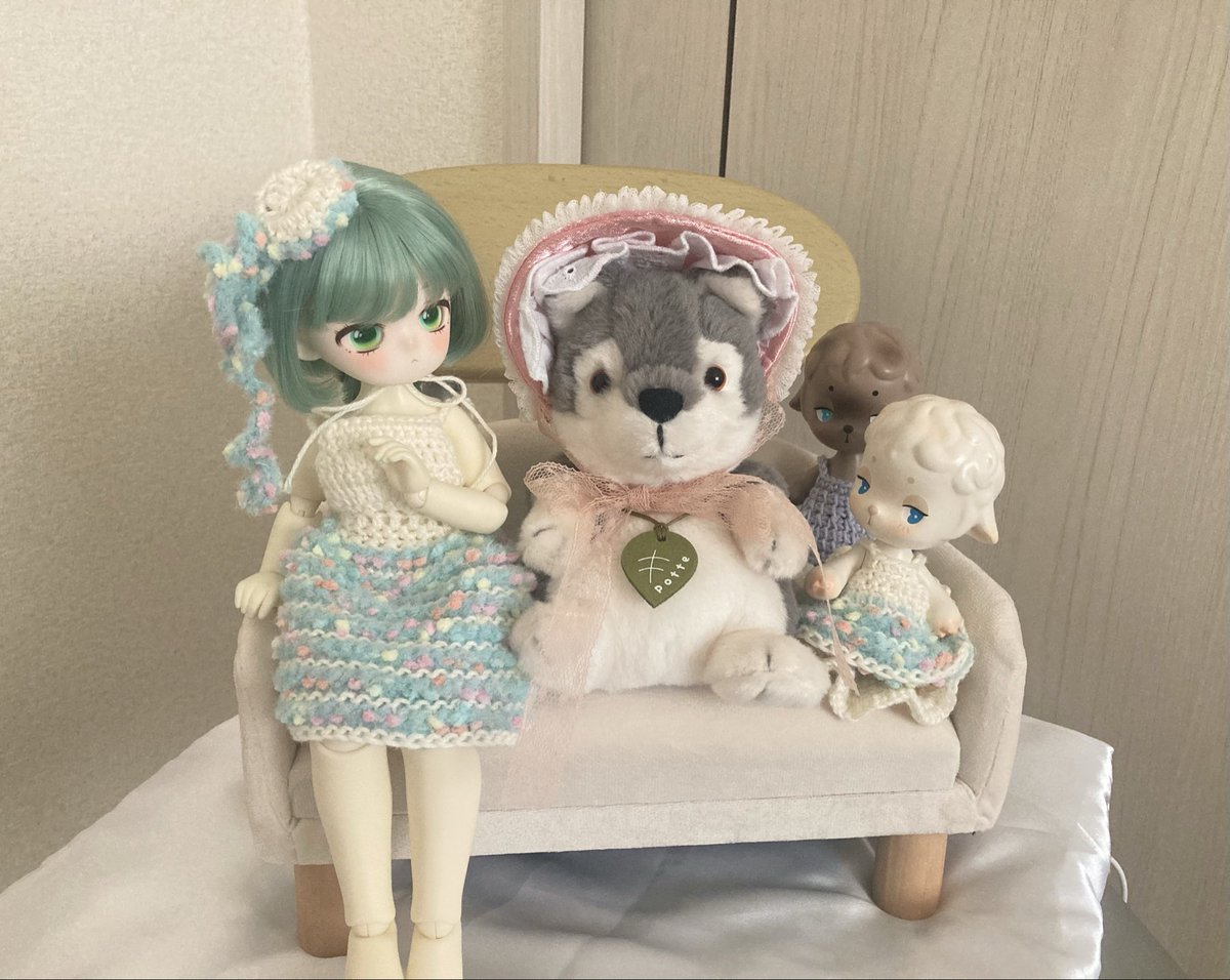 aeC9qW1WaCSXXHM's tweet photo. ﾐﾁｨ... #TinyFox #清涼羊 #QLYwork #potte https://t.co/EHAnfx91dS