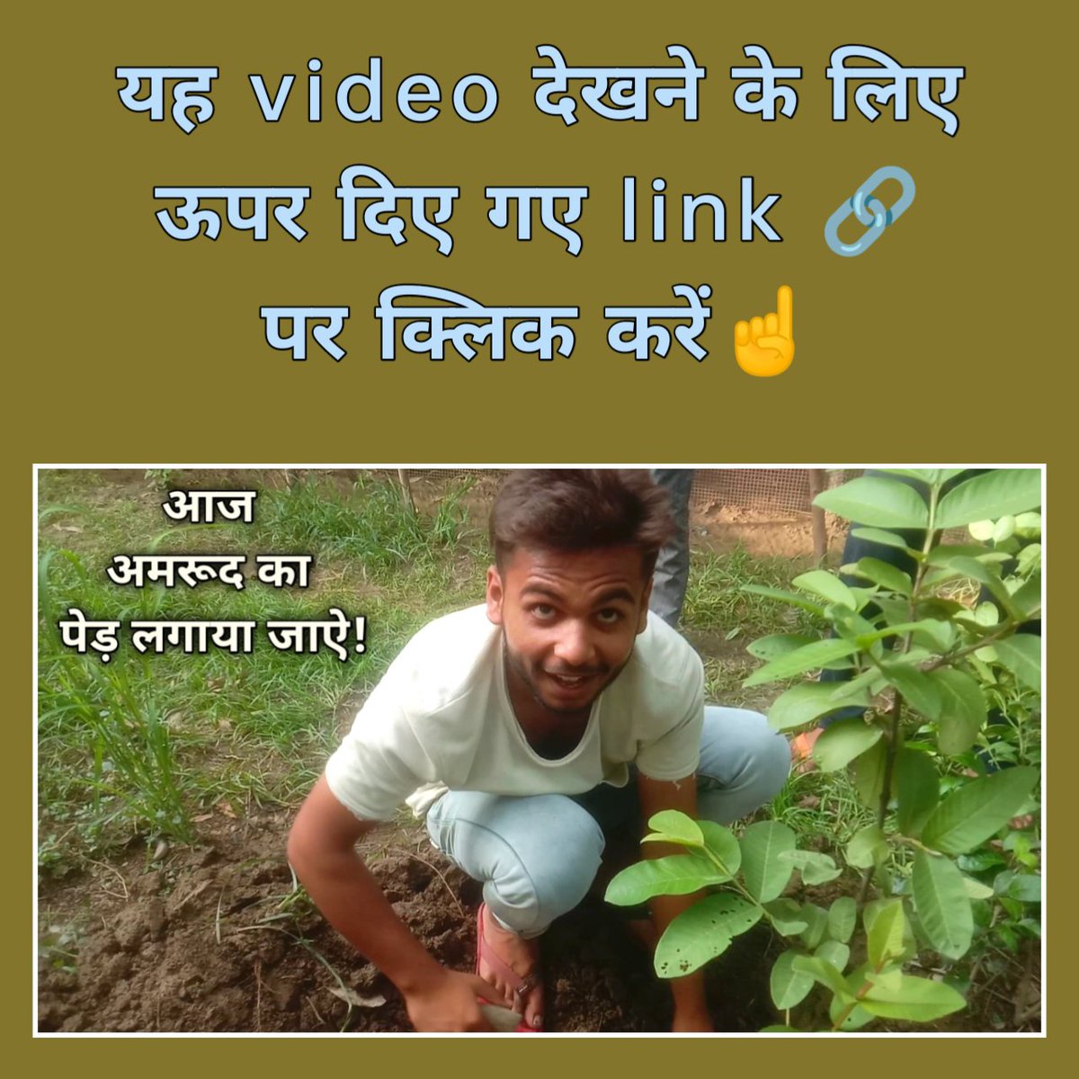 proshahnawaz's tweet photo. Doston new video link 👇
https://t.co/qG1t6tiwg7

21/11/2022 | Aaj amrud ka ped lagaya jaaye | Mini vlog

#Proshahnawaz
#AmroodKaPedh 
#GuavaTree 
#PlantationVlog 
#Hariyali 
#GardeningTips 
#ProShahnawaVlog 
#Paryavaran
#minivlog 
#vlog https://t.co/dGJLT67Vut