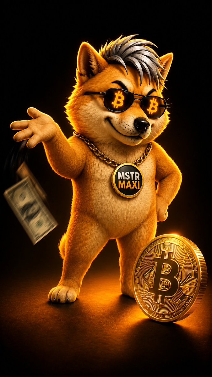 MaxiInuMSTR's tweet photo. $MAXIINU DOESN’T LIKE FIAT. HE KNOWS WHAT HAS REAL VALUE. https://t.co/n0Bz28bI4Q