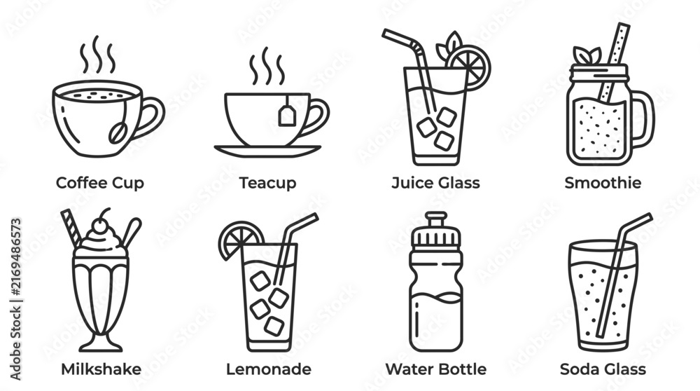 dinamoni595's tweet photo. Set of beverage icons featuring coffee, tea, smoothies, and various cold drinks in line art. #Adobestock #dinamoni595 #viralpost
Download link: https://t.co/0ulyunjL0H https://t.co/OjfAUmSK9h