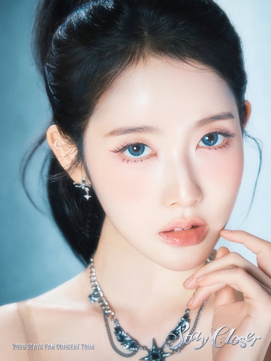 STAYC_official's tweet photo. 2026 STAYC FAN CONCERT TOUR 
[STAY CLOSER] 

Individual Poster
#Sieun #시은 

🎫 https://t.co/cIqe4eyGpB

#STAYC #스테이씨
#STAY_CLOSER #2026_STAYC_FANCON_TOUR https://t.co/pPlkDNNnhu