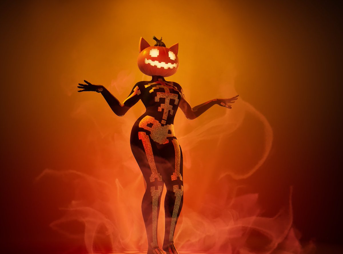 LeePrime72's tweet photo. Wassup guys I now give y'all that evil pumpkin kitty  

#fortnite #fortography #fortnitespice #spice https://t.co/IScIcitpTI