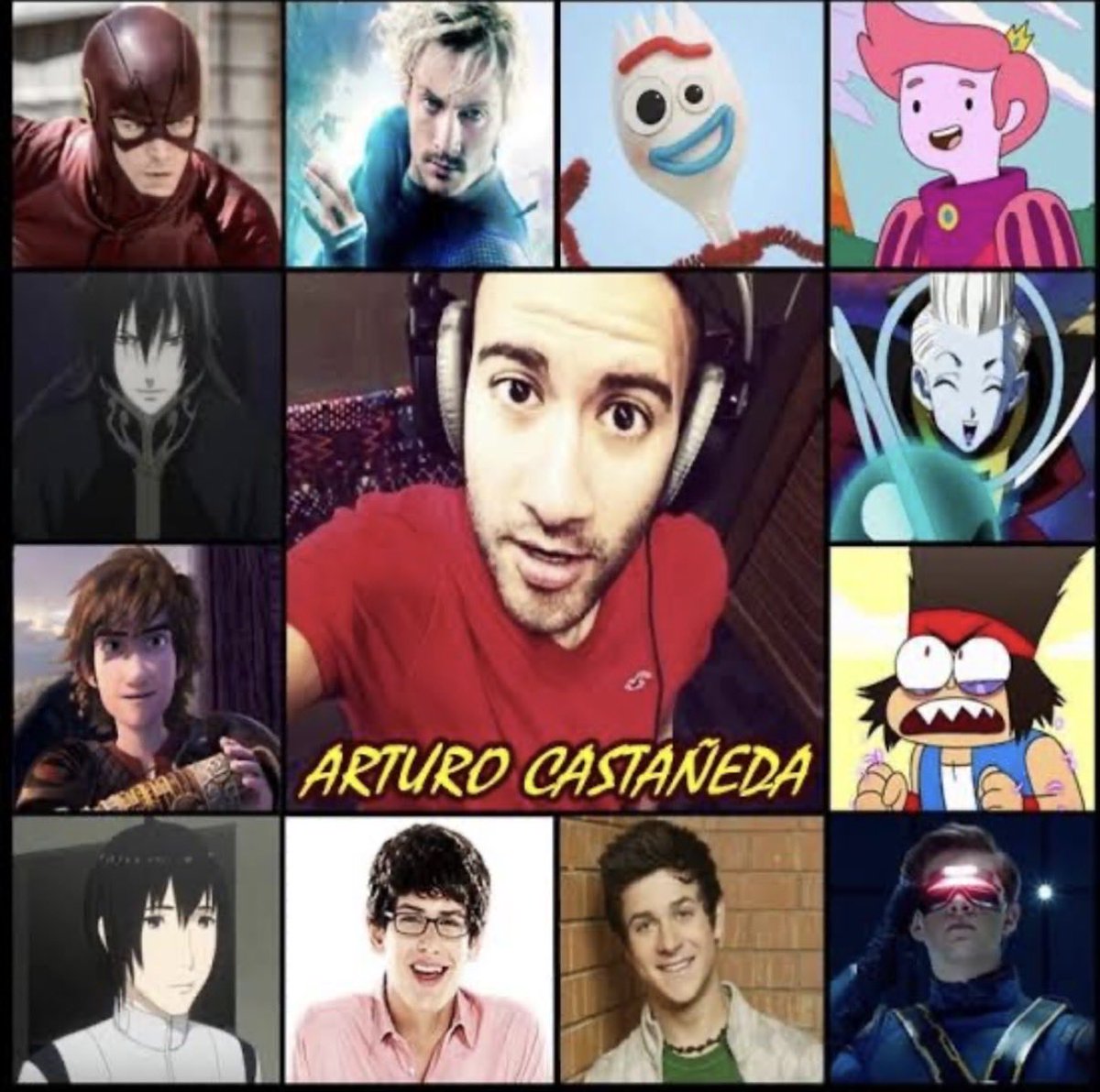 Darkfearik_NW's tweet photo. This is a wishlist of Latin American Spanish voice actors for the Prime Video Wings of Fire TV show—actors I think would be a perfect fit.
#WingsofFire #DoblajeLation #wof #Starflight #NightWing
Arturo Castañeda as Starflight https://t.co/SGPkpkrcpw