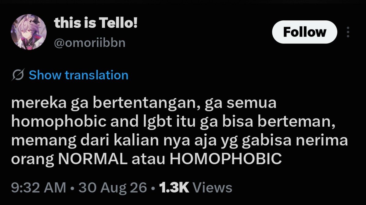 scaraara's tweet photo. pls think over abt joining #that community, the member considers homophobic as normal https://t.co/nqHvcz9Zma