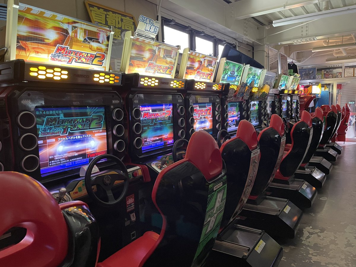 Nancy_16A's tweet photo. 念願叶ってのBTTA！
ほぼレスゲーの筐体しかないのは圧巻
次回は時間がある時に来ようと思います
 #BTTA https://t.co/kPnazYxckV