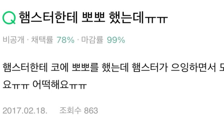 mymemeboxx's tweet photo. 햄스터한테 뽀뽀 했는데ㅠㅠ https://t.co/ayOS70N03Y