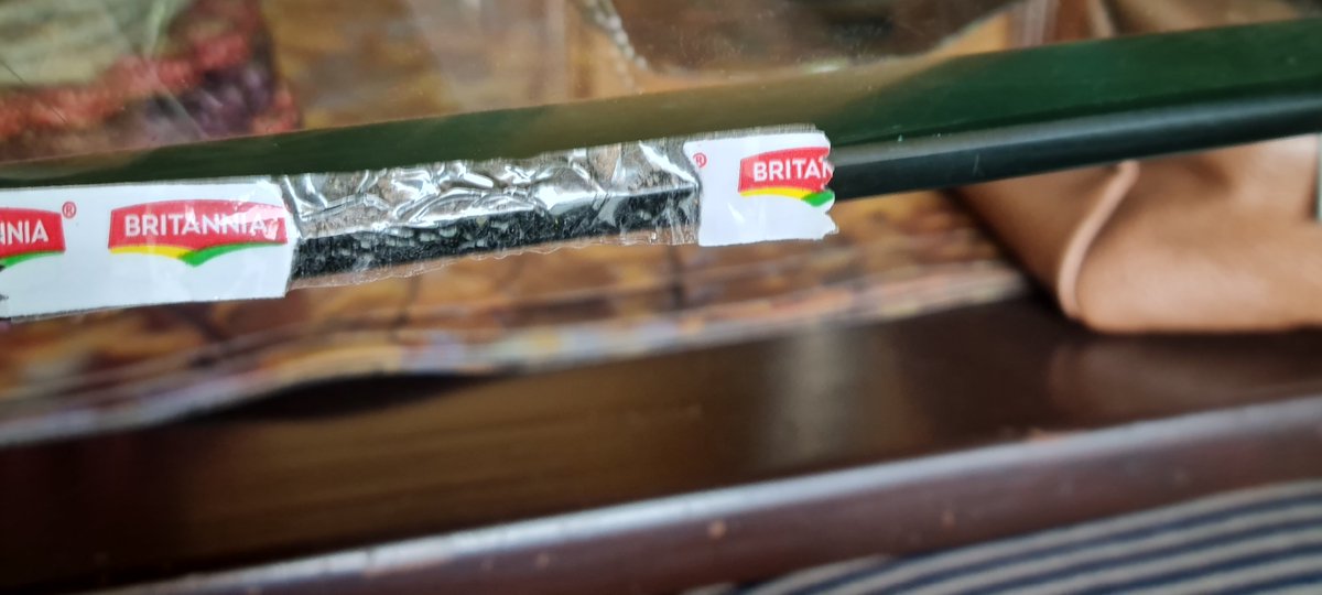 pronabchaky's tweet photo. @CEOBRITANNIA. DELHI mustn't be your area of interest. WORRYING FACTOR is,FSSAI is regularly prohibiting many products because of using unhealthy materials, &amp; your BREAD is being SOLD WITHOUT  any PACKING, but only a plastic tape (attached). Britannia must explain authenticity. https://t.co/H1Wtkw5jDq