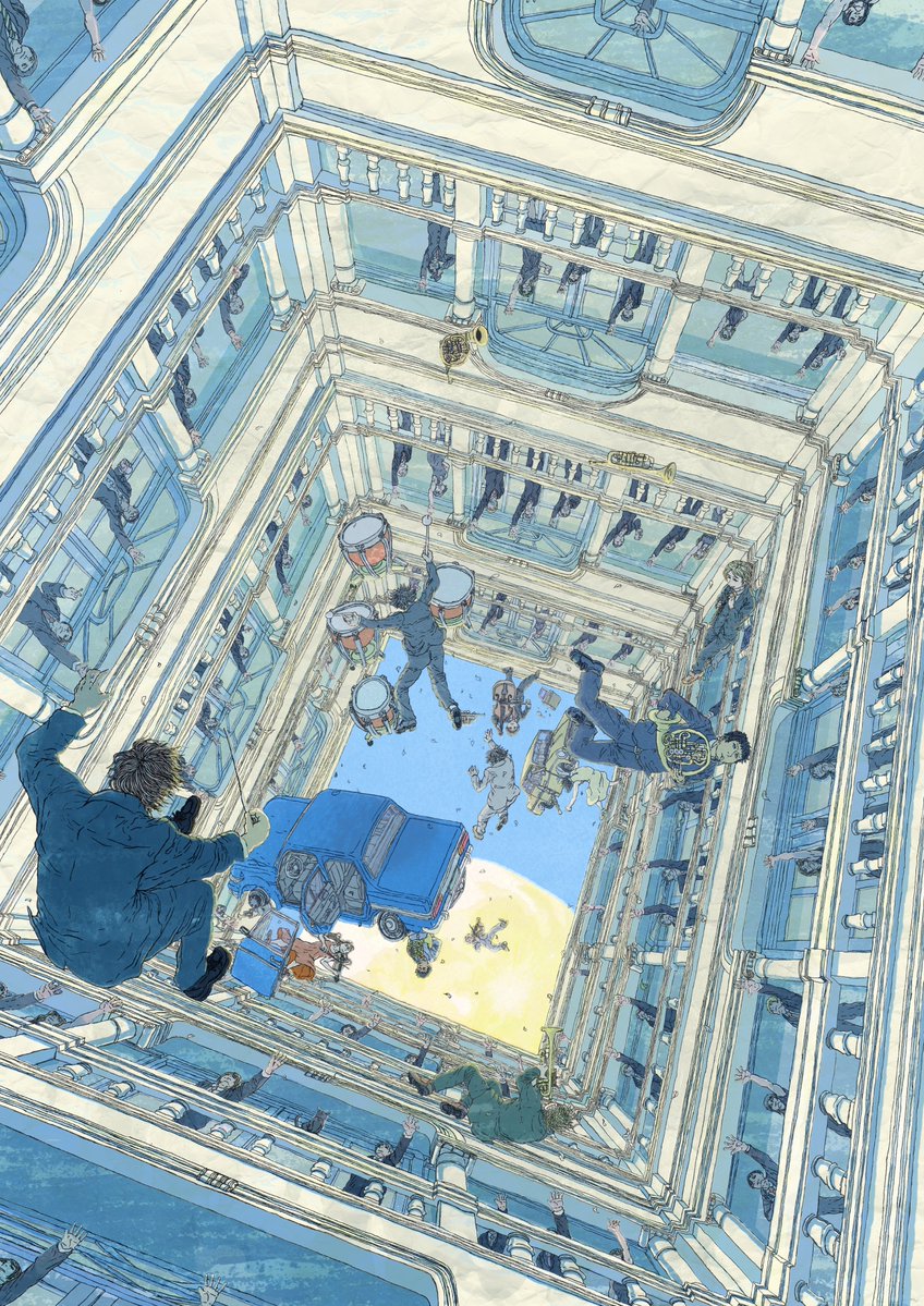 OA77777's tweet photo. 人も背景もこんな感じに描くのオススメです。
バランス取れるしすごく楽です。 https://t.co/tzXyjLXGFH