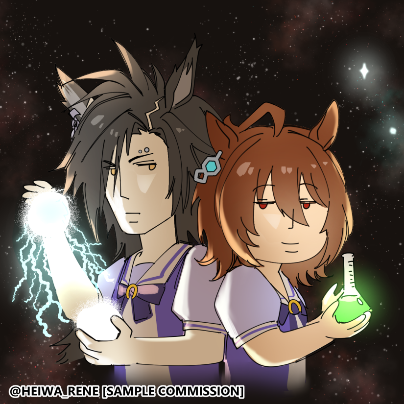 HEIWA_RENE's tweet photo. commission https://t.co/9riM94iNo4