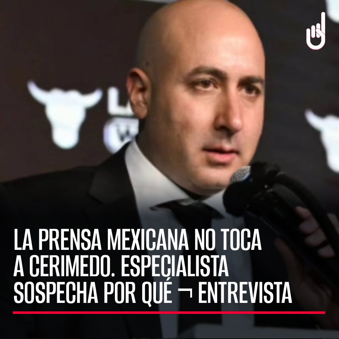 SinEmbargoMX's tweet photo. Aunque el caso de Fernando Cerimedo genera millones de interacciones, los grandes medios nacionales han optado por no tocar el tema, advirtió el especialista Carlos Augusto Jiménez en entrevista con @paezvarela y @alvaro_delgado en el programa de #LosPeriodistas.

🧵 1/8 https://t.co/4pDsR2G4Cv