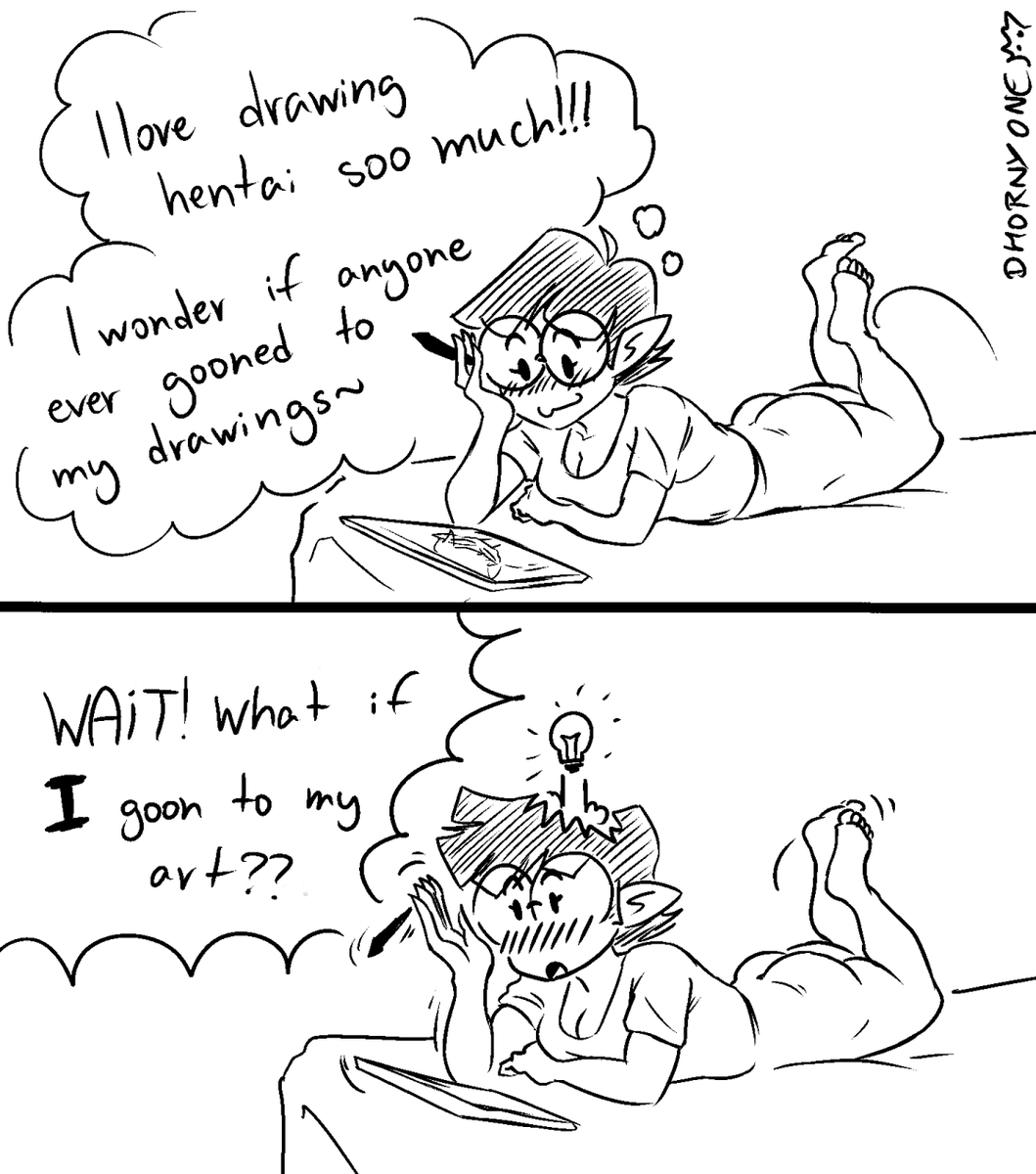 DHornyOne3000's tweet photo. Have you ever gooned to your own art? https://t.co/V2hwOp3oA1