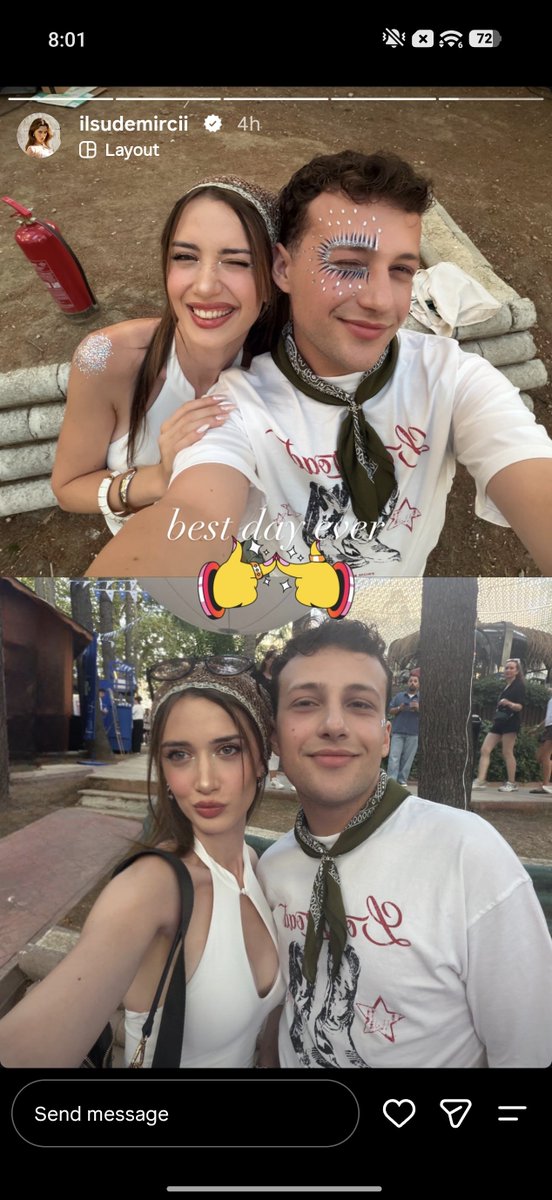 drew_mark8485's tweet photo. Ilsu has come to cover things up. She thinks she can hide everything just by posting and tagging her two gay friends. Listen Ilsu, instead of doing all this, why don't you share the person you were dancing with and trying to impress with your belly—
#Arafta 
#MerTeş https://t.co/5j8admaBNb