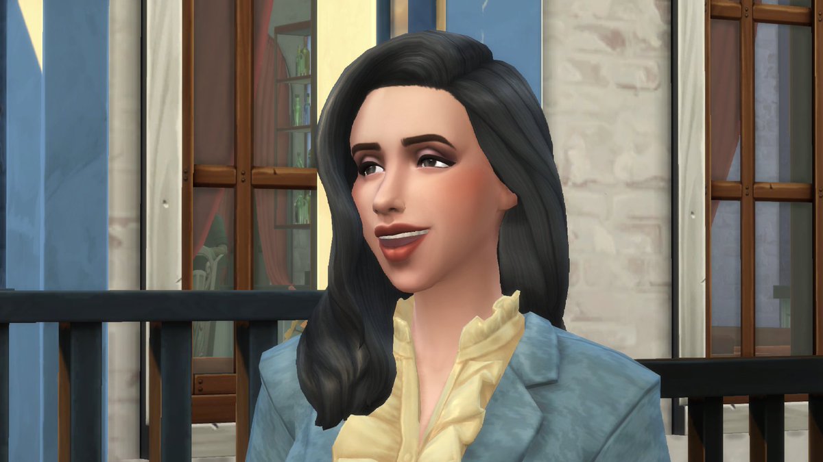 boringbonestv's tweet photo. THIS IS INSANE! I just installed TS4; it didn't recognize my graphics card, and I didn't optimize or configure anything—I just installed DLSS 5, and wow! We don't even need a The Sims 5 right now. xD https://t.co/q9OtIdNJKQ