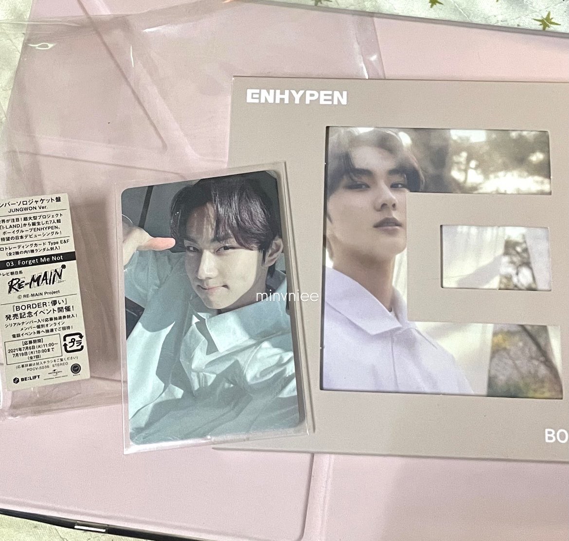 MINVNIEE's tweet photo. Border ปกจองวอน การ์ดมูทู่คับ
600 รวมส่ง ขอดูเพิ่มเติมได้นะคะ 🤍🪽

#ตลาดนัดเอนไฮเพน #ตลาดนัดenhypen #jungwon https://t.co/7yLJLaoc5G