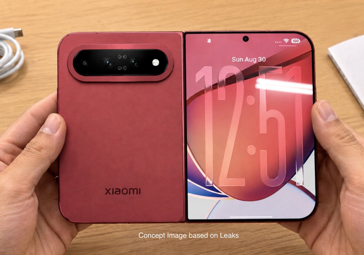 techdroider's tweet photo. Xiaomi’s Answer to the iPhone Fold https://t.co/2SJqwc7R4d