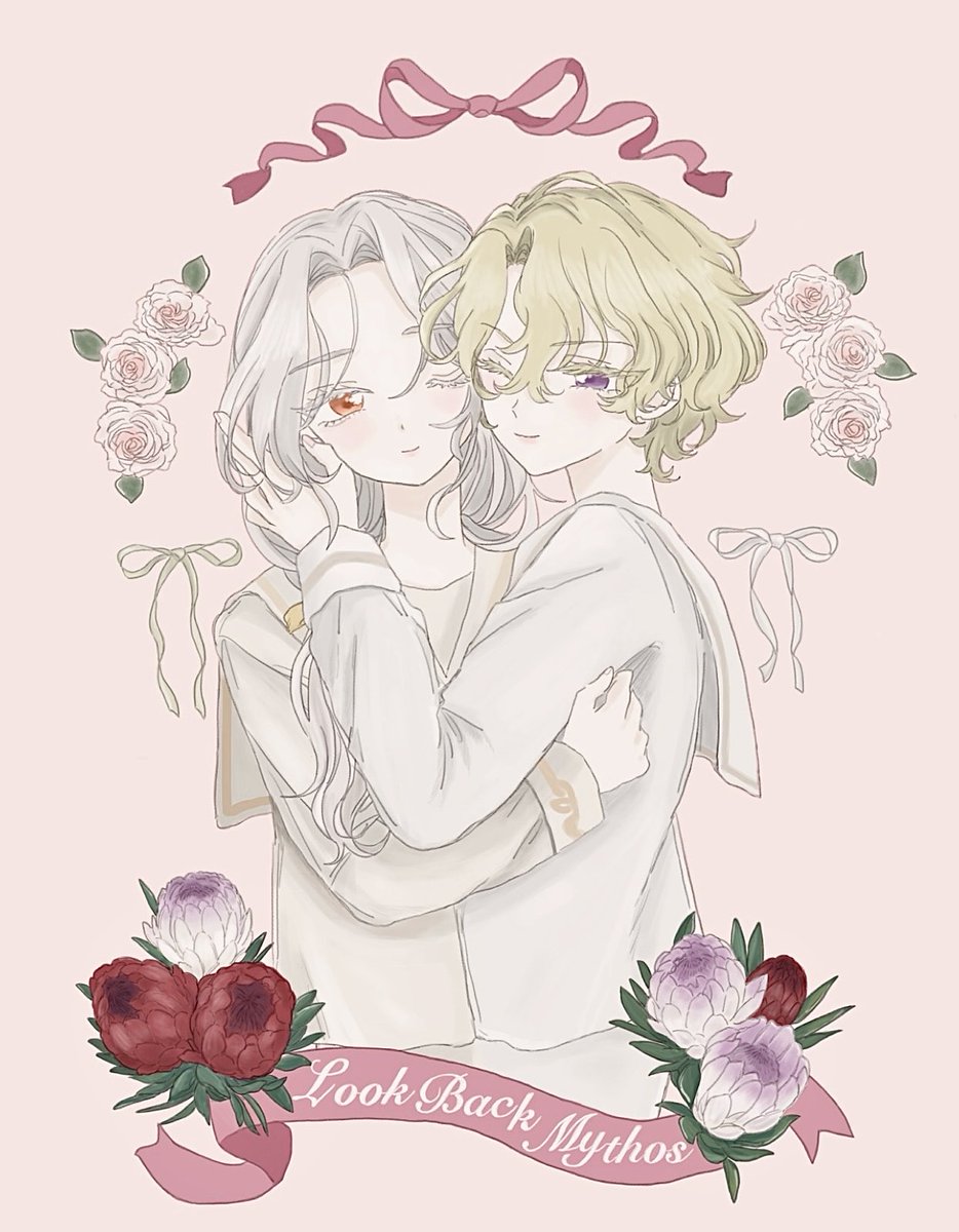 na__nya7's tweet photo. 凪砂と日和のLook Back─Mythos─実装1周年♡

本当にありがとう　ふたりの幼き日々の物語は永遠の宝もの……かわいいリボンをかけてずっと大切にしていくね𝝑𝝔 https://t.co/PNaetK8Q1p