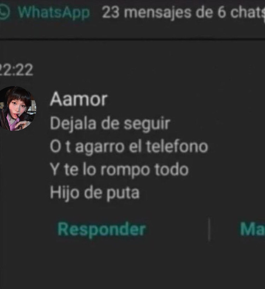 izuhamoyed's tweet photo. pov: los mensajes de kazuha https://t.co/FQWMFGKjkG