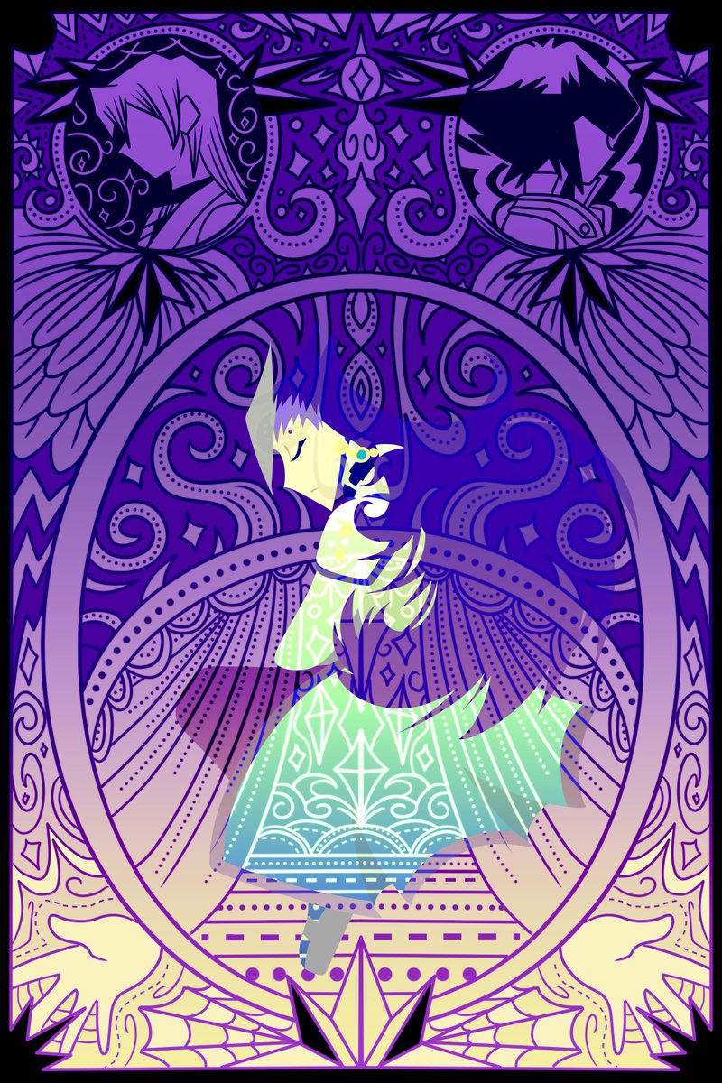 RoseAphidArt's tweet photo. #gxweek2026 Day 6, Sacrifice - And I will sacrifice all I have in life to clear my conscious https://t.co/ibnZY6bGgK