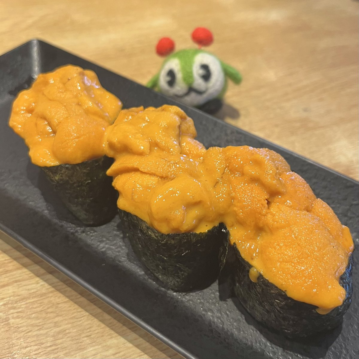 tabimakura50's tweet photo. みんくる、乗せてくれるの？

安全運転できますよ（宣言）
うに（おいしい！） https://t.co/x2RDoWET44